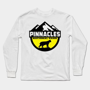 Pinnacles National Park California Bobcat Long Sleeve T-Shirt